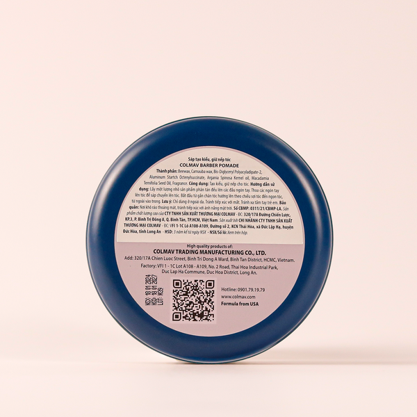 Colmav Barber Pomade (Blue) 116g & 56g